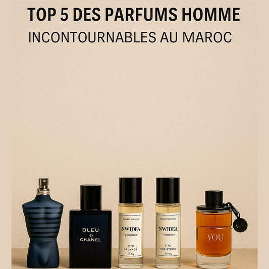 Top 5 des parfums homme incontournables au Maroc